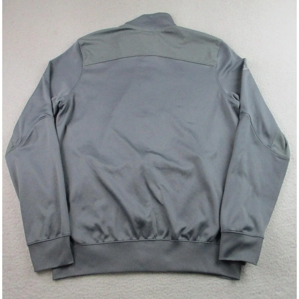 Nike Jordan Dri-FIT Jacket Mens Medium‎ Gray Full Zip Track Jumpman 696736-065